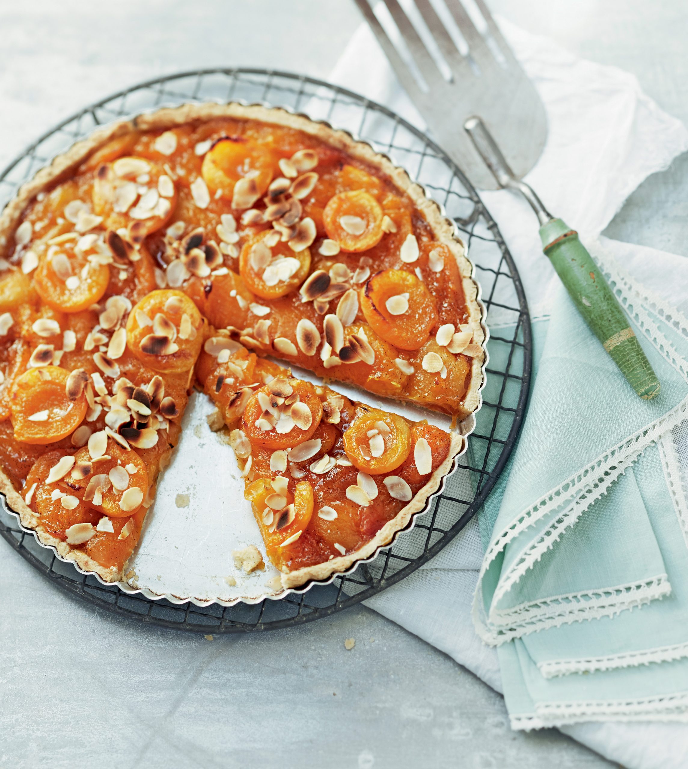 You are currently viewing Tarte aux abricots de Josie
